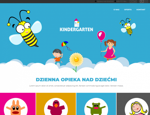 Kondergarden - strona dla dzieci